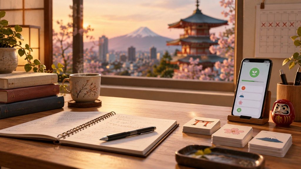 Recursos fiables para empezar japonés por tu cuenta