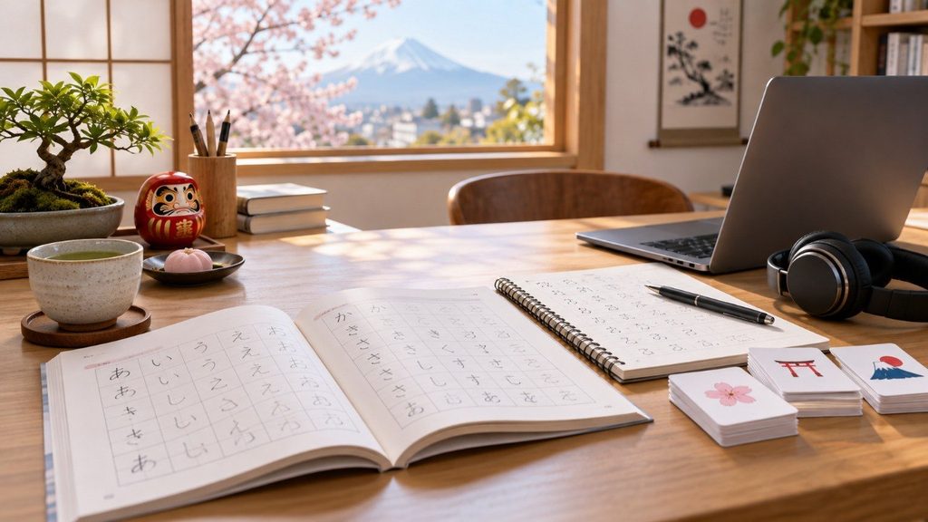 Por dónde empezar a aprender japonés desde cero