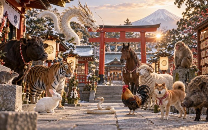 El eto japonés: los doce animales tal como se viven en Japón