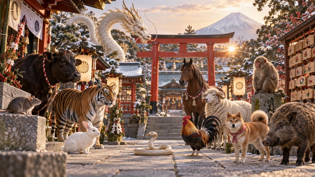 El eto japonés: los doce animales tal como se viven en Japón