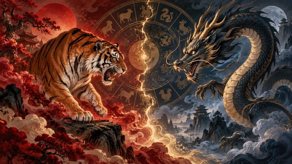 Tabla rápida de compatibilidad de los signos chinos