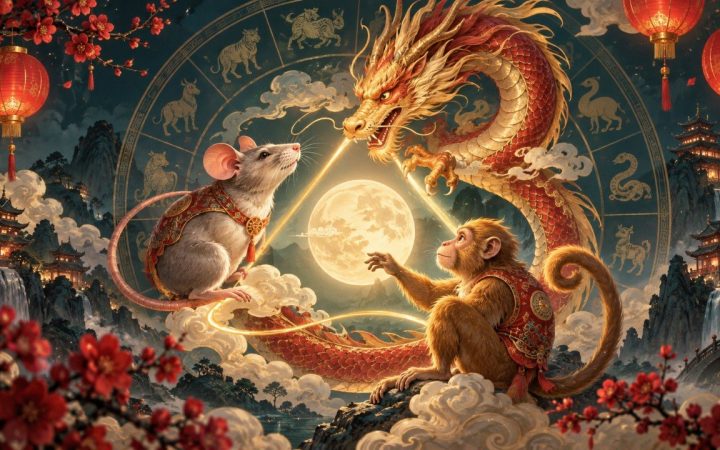 Compatibilidad entre signos chinos: triángulos, choques y uniones