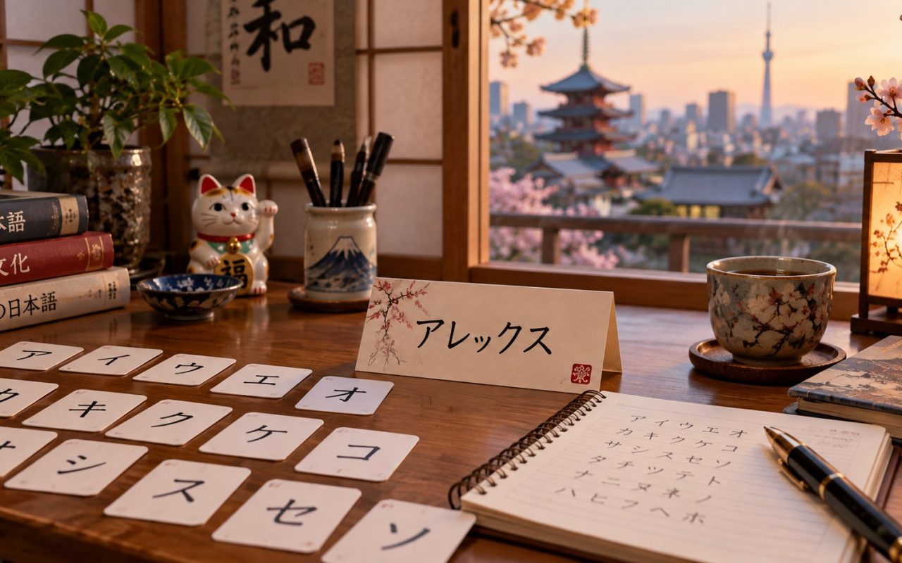Tu nombre en japonés: cómo se escribe de verdad en katakana
