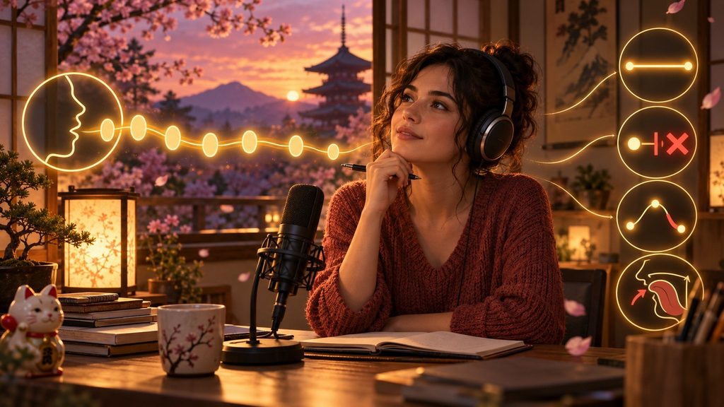 Cómo practicar pronunciación japonesa sin complicarte