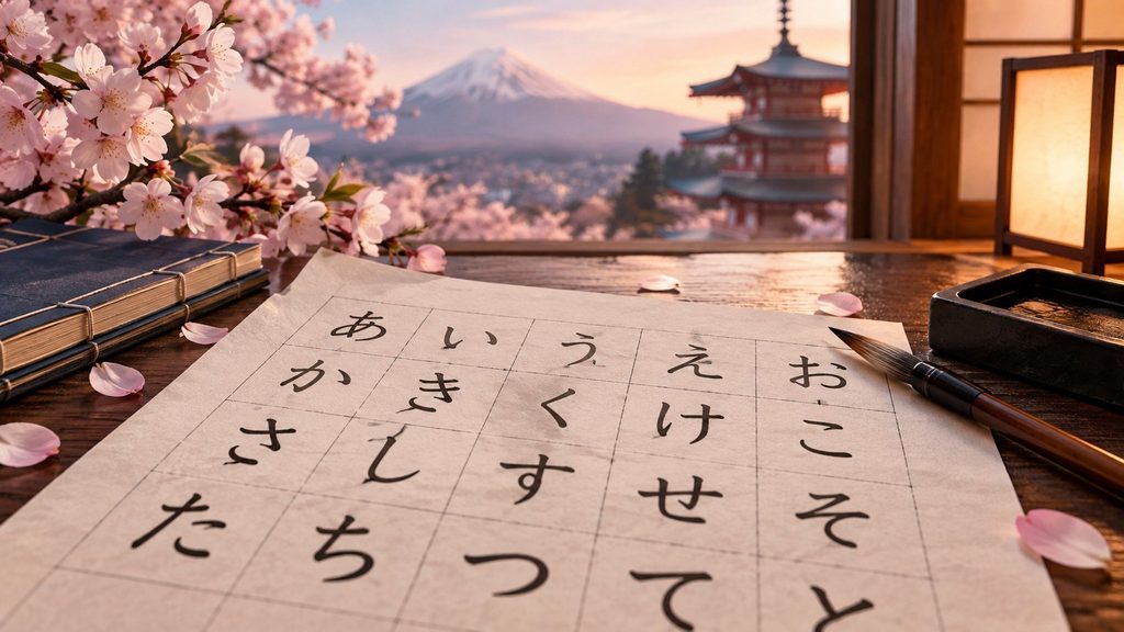 Qué es exactamente el hiragana