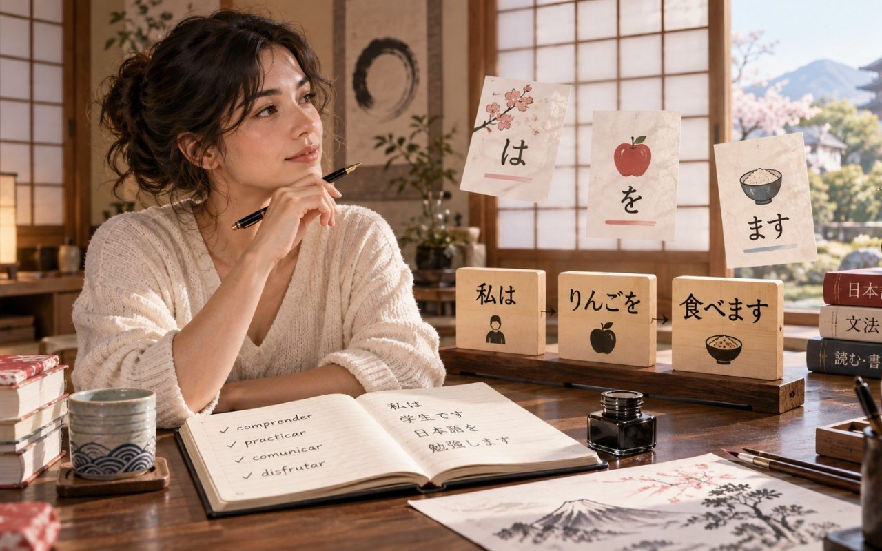 Gramática japonesa para hispanohablantes: lo que hay que entender primero