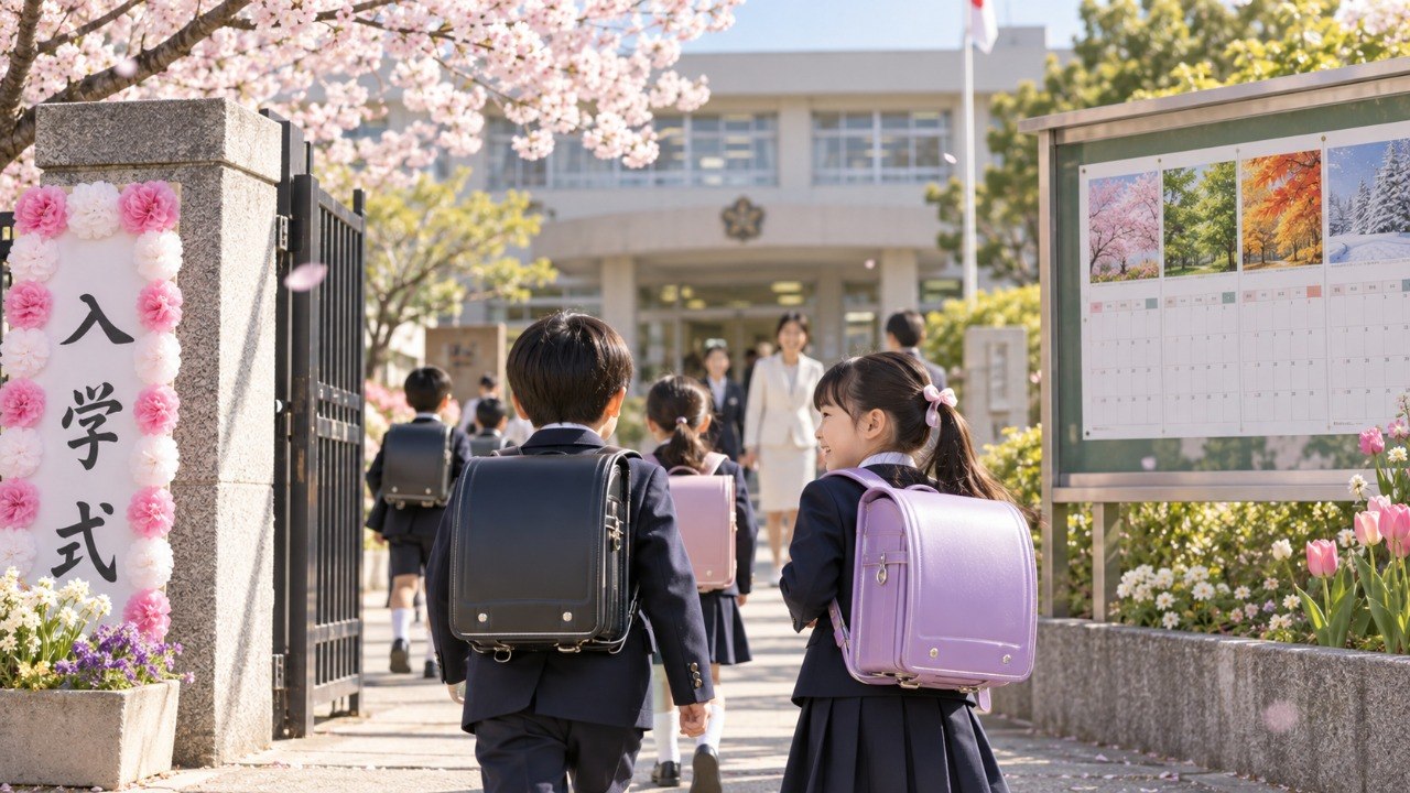Cómo se cuentan los años escolares y fiscales en Japón