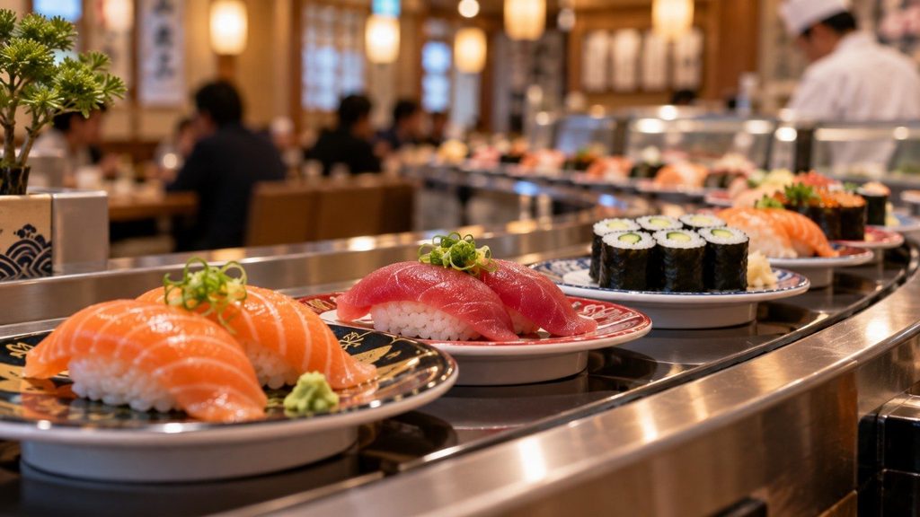 Qué significa kaiten-zushi
