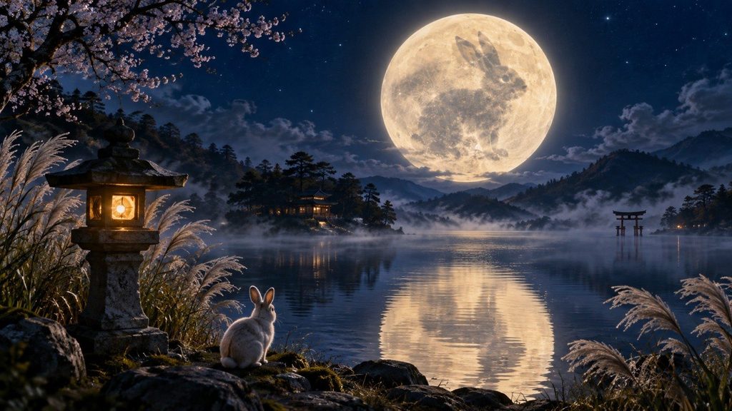 ¿El conejo de la Luna es un mito japonés?