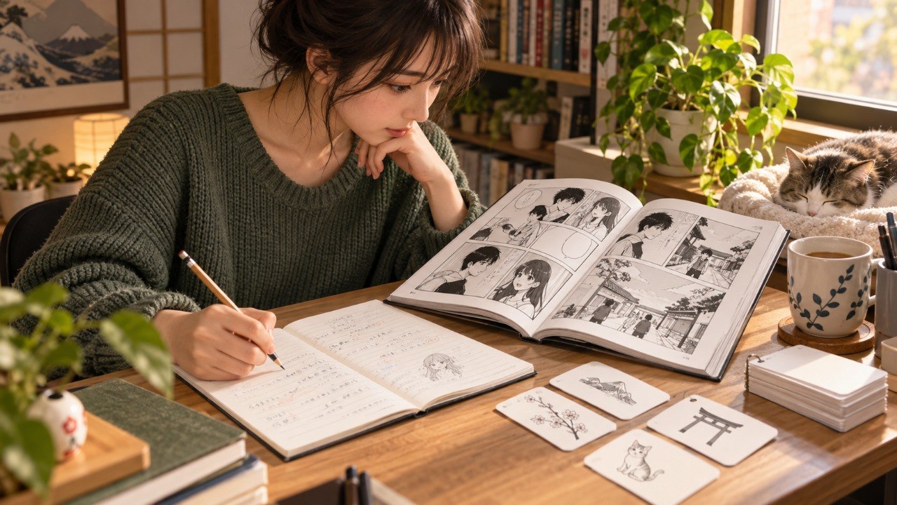 Aprender japonés con manga: método y precauciones