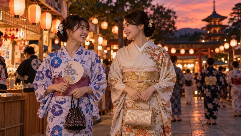 ¿Cuál es la diferencia entre un kimono y una yukata?