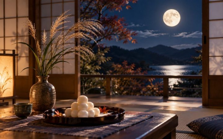 Tsukimi: la fiesta japonesa de la luna llena de otoño