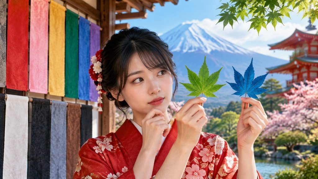 Los colores básicos en japonés