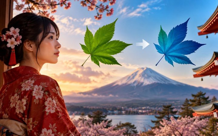 Los colores en japonés y por qué el verde a veces es azul