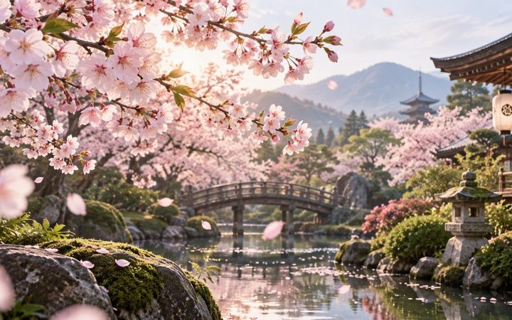 Nombres japoneses de flores y estaciones
