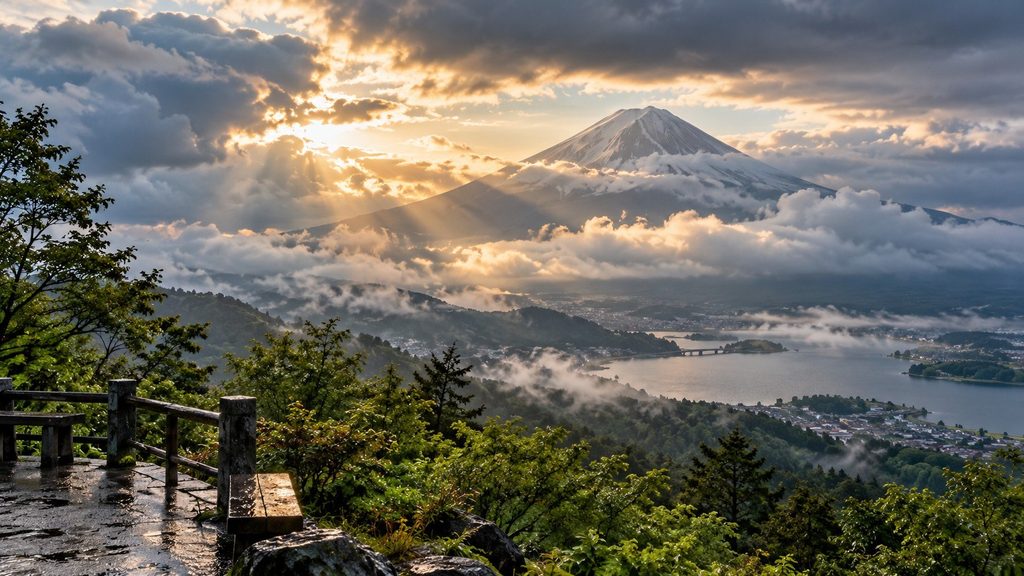 ¿Cuándo se ve mejor el monte Fuji?
