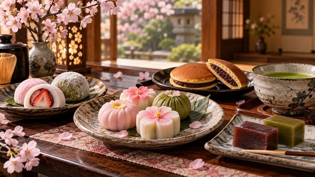 ¿Mochi y wagashi son lo mismo?