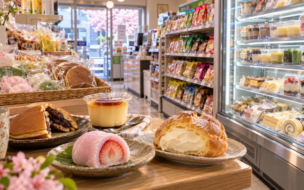 Los dulces japoneses: wagashi y dulces de konbini