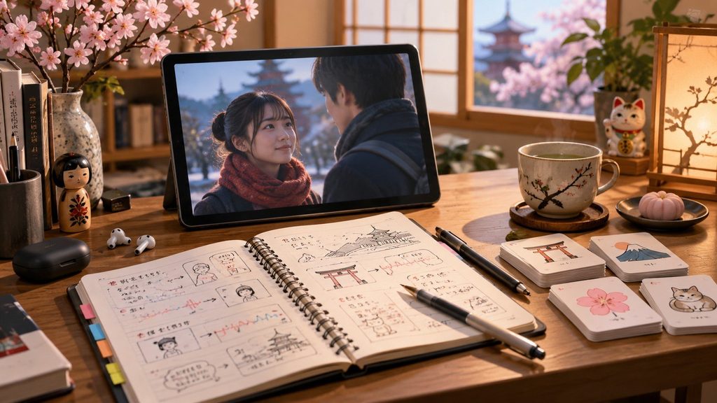 Errores frecuentes al aprender japonés con series
