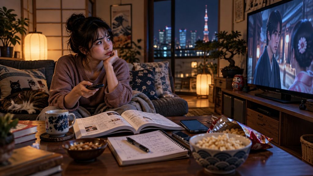 ¿Se puede aprender japonés viendo series?