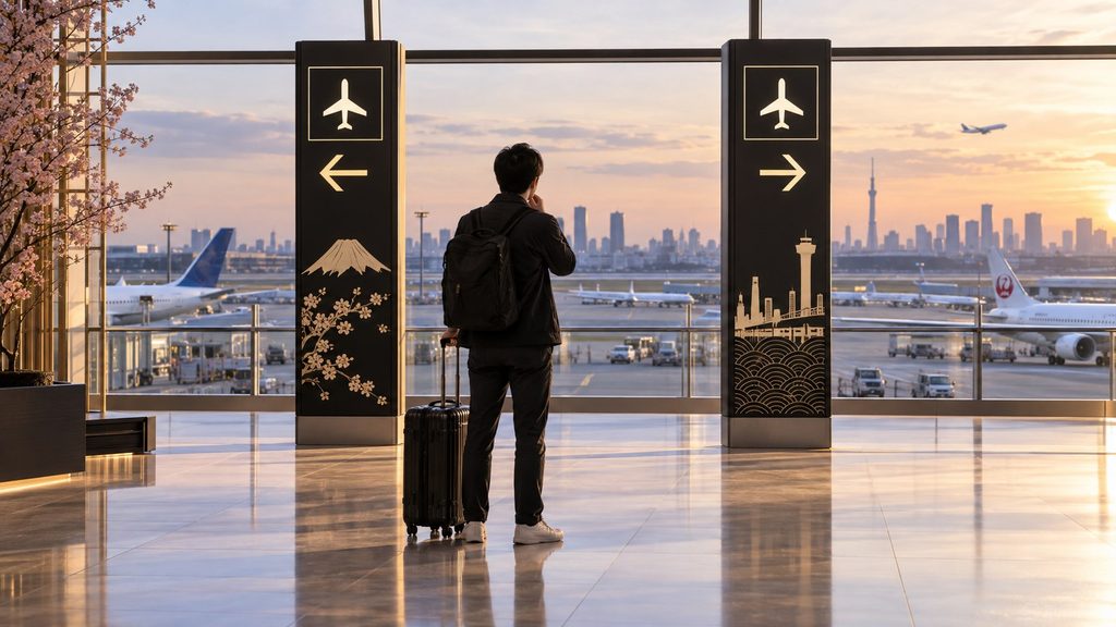 ¿Dónde están Haneda y Narita?