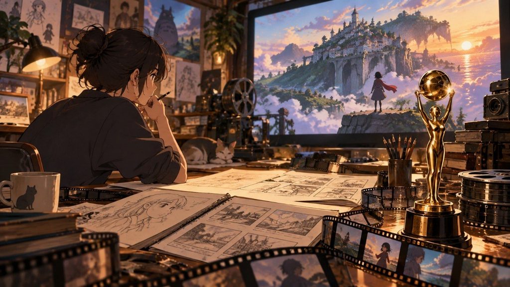 Cuando el anime compite como cine