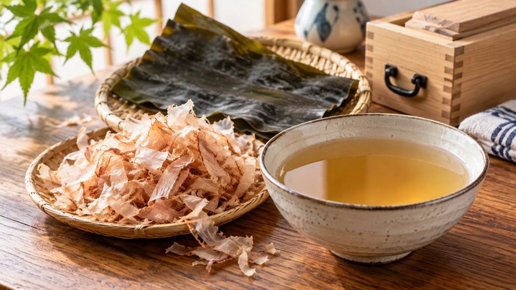 Por qué kombu y katsuobushi funcionan tan bien juntos