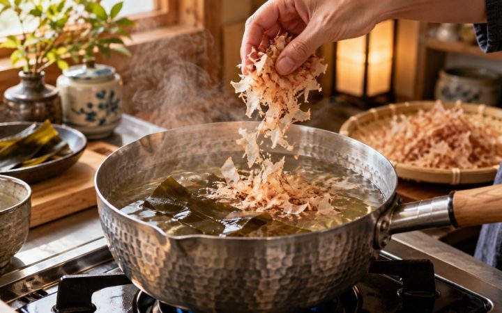 Hacer dashi en casa: la receta base de todo