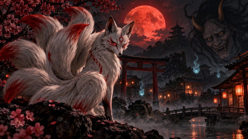 Los yōkai en el manga, el anime y los videojuegos