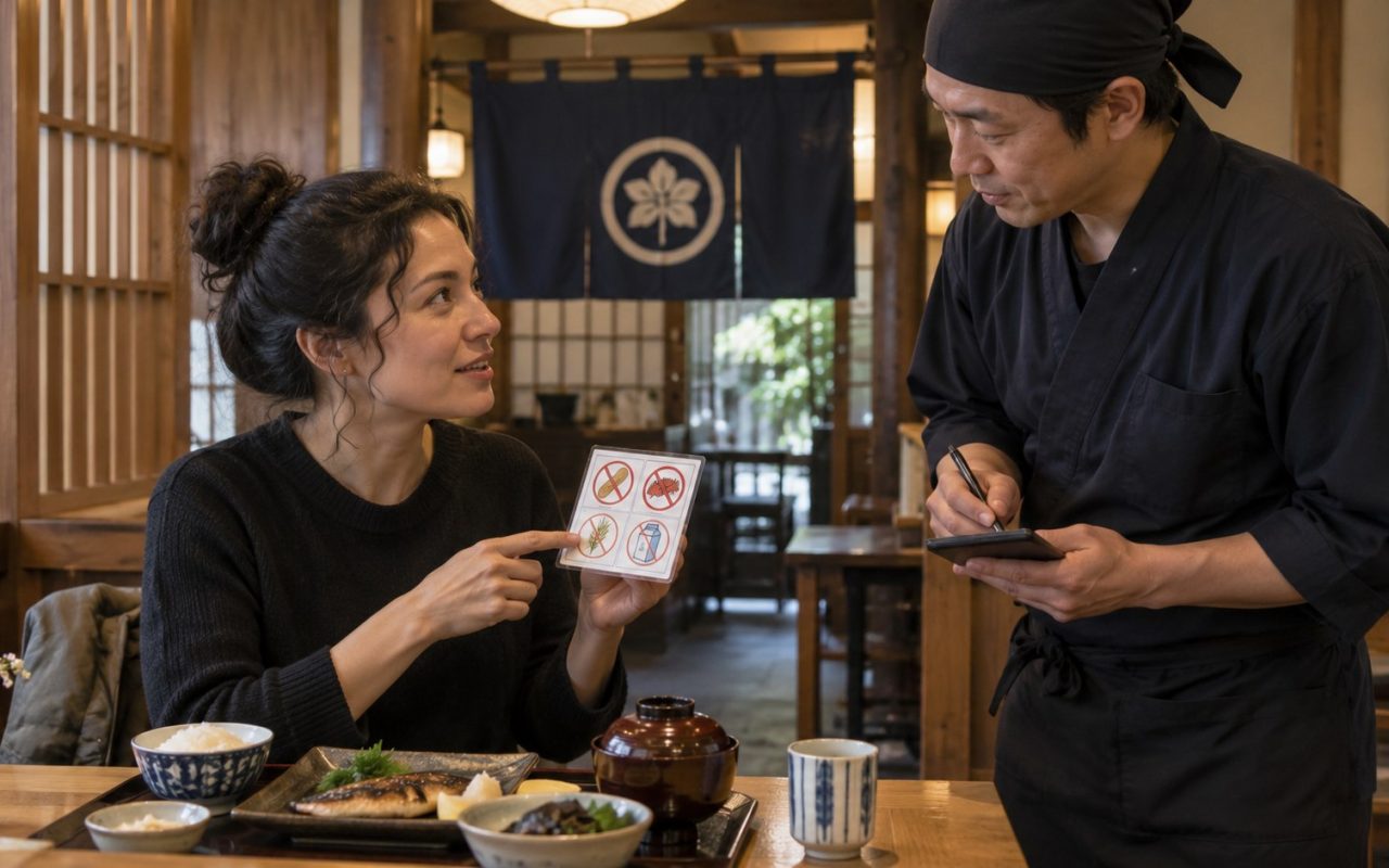 Alergias e intolerancias en Japón: cómo explicarlas