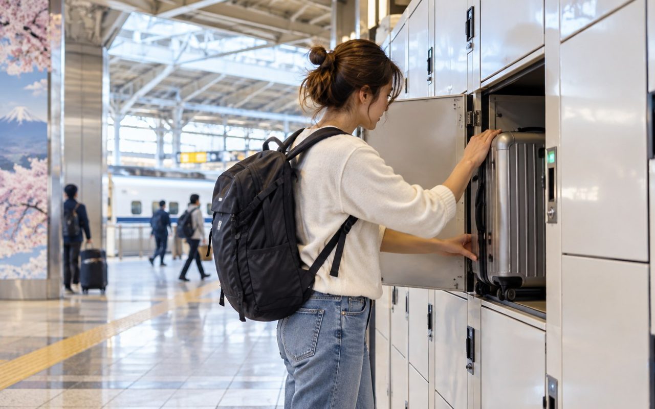 Equipaje en Japón: consignas, takkyūbin y qué llevar