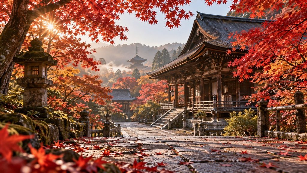 Qué son el momiji y el kōyō