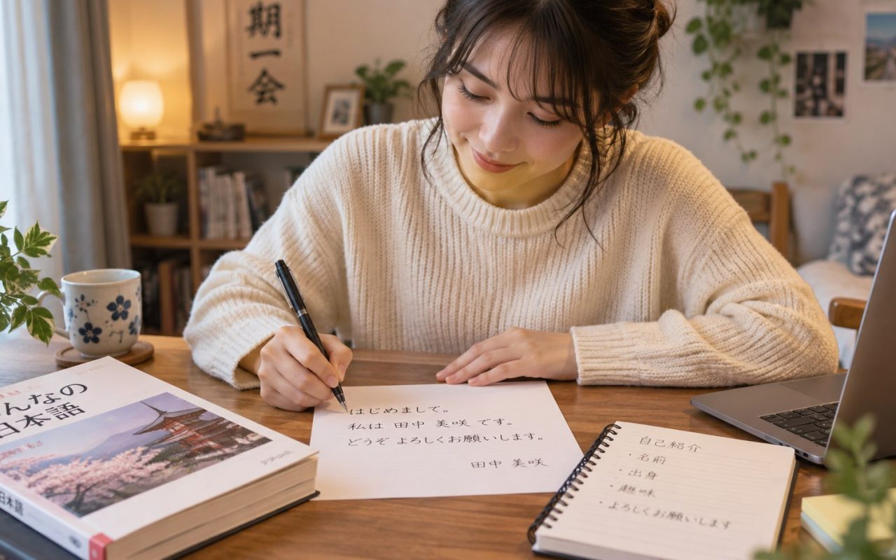 Cómo firmar y presentarte por escrito en japonés